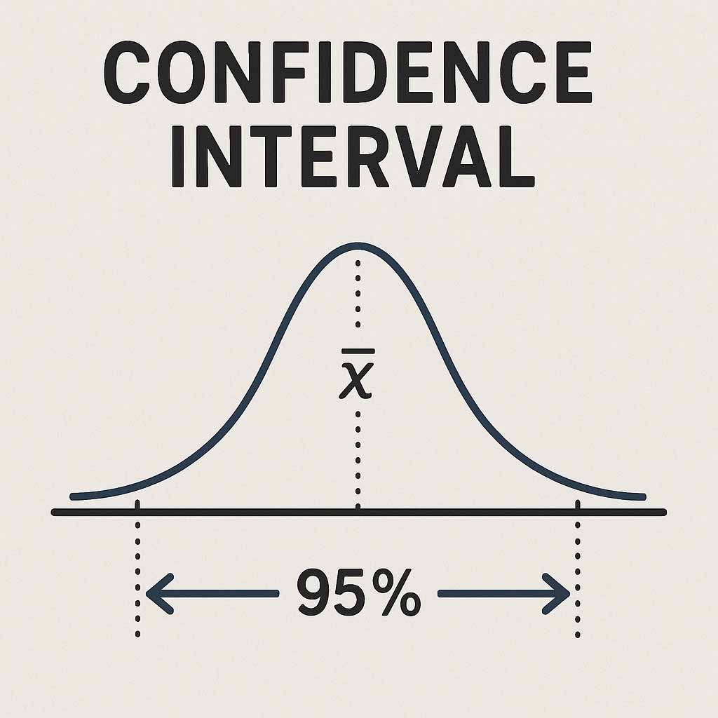 Confidence intervals bridge a sample to the population