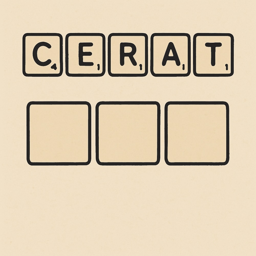 Arranging five letters into seats